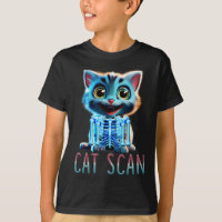 Gato Scan Ct Scan Halloween Gato Radiografía Pun M