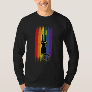 Camiseta Gato Scratando Orgullo Gay Funny Kitten Paw Orgull