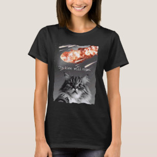 Camiseta Gato Selfie, Día del Impacto de Meteorito, Meme de