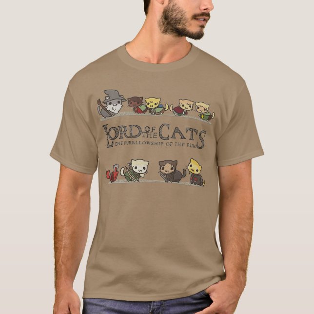 Camiseta Gato Señor de los    gatosGatito gracioso (Anverso)