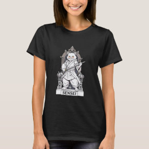 Camiseta Gato Sensei