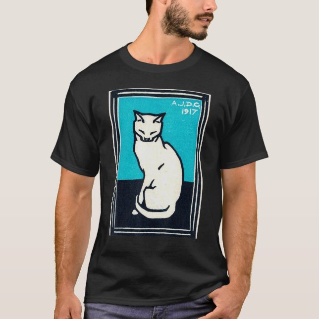 Camiseta Gato sentado 1917 (Anverso)