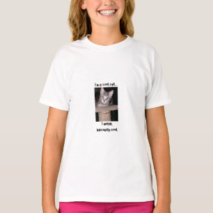 Camiseta Gato seriamente fresco