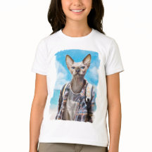 Gato Sfinx, turista.