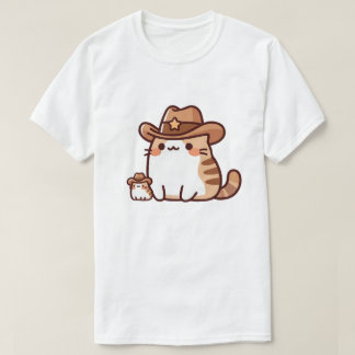 Camiseta Gato Sheriff