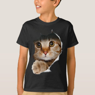 Camiseta Gato Shirny Graciosos Regalos De Amante De Gatos P