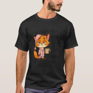 Camiseta Gato si sientes la necesidad de señalar que me veí