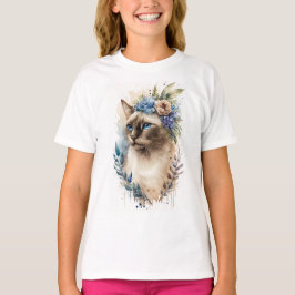 Camiseta Gato siamés