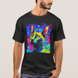 Camiseta Gato siamés