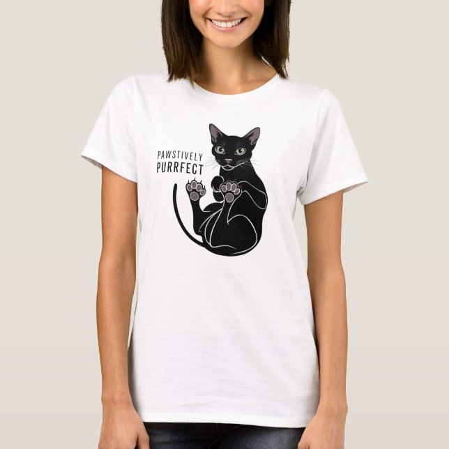 Camiseta Gato siamés (Anverso)