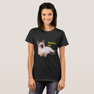 Camiseta Gato siamés