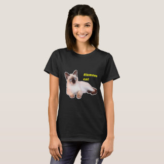 Camiseta Gato siamés