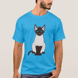 Camiseta Gato siamés