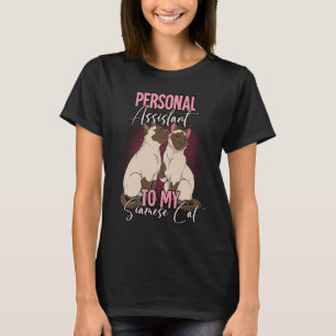 Camiseta Gato siamés 11