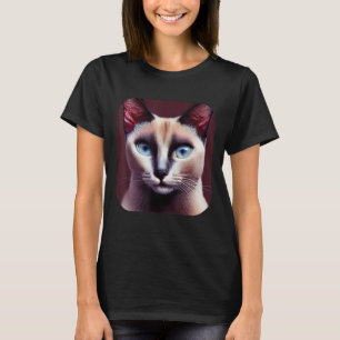 Camiseta Gato siamés 2
