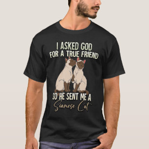 Camiseta Gato siamés 6