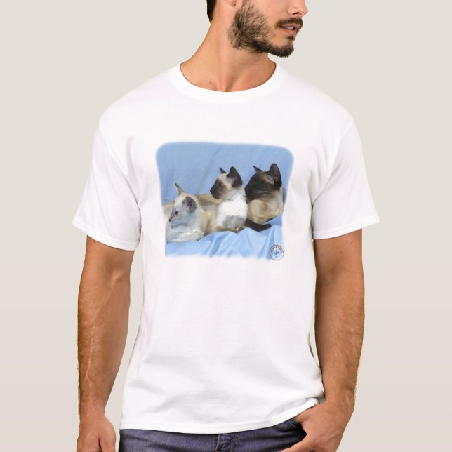 Camiseta Gato siamés 9W055D-074 (Anverso)