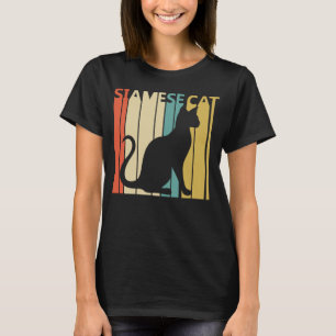 Camiseta gato siamés gato siamés