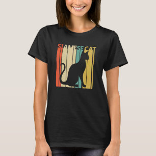 Camiseta Gato siamés lindo