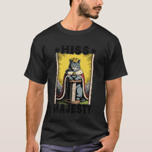 Camiseta Gato Silbido Majestad Poste de Rascado de Gato Árb