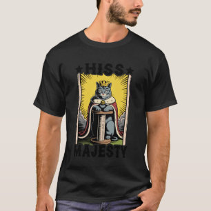 Camiseta Gato Silbido Majestad Poste de Rascado de Gato Árb