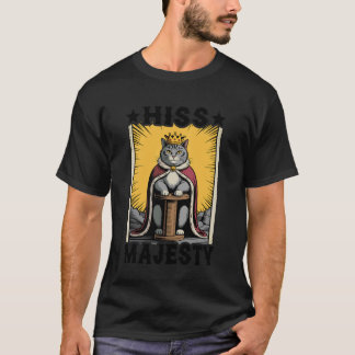 Camiseta Gato Silbido Majestad Poste de Rascar Árbol Gato