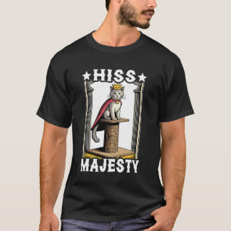 Camiseta Gato Silbido Majestad Poste de Rascar Árbol Gato