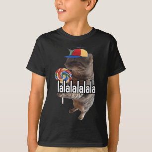 Camiseta Gato Silencioso Con Meme De Lollipop