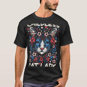 Camiseta Gato sin hijos Lady Graciosa Gato Lover 4