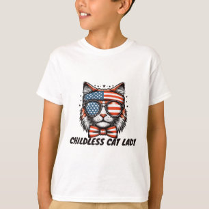 Camiseta Gato sin hijos Lady Shirt Gato sin hijos