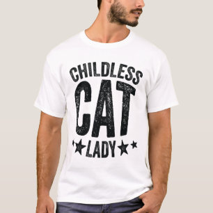 Camiseta Gato Sin Hijos Señora Comma - La Kamala Harris Por