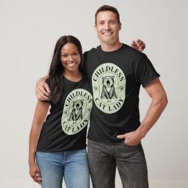 Camiseta Gato sin niños Las damas votan Demócratas Azules E