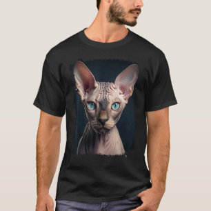 Camiseta Gato sin pelo Sphynx