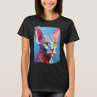 Camiseta Gato sin pelo Sphynx Cool