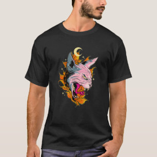 Camiseta Gato sin pelo Sphynx Death Metal Felino Animal Gat