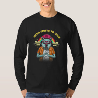 Camiseta Gato Sin Pelusas Que Dar  Mamá Gato Gatito Papá Ga