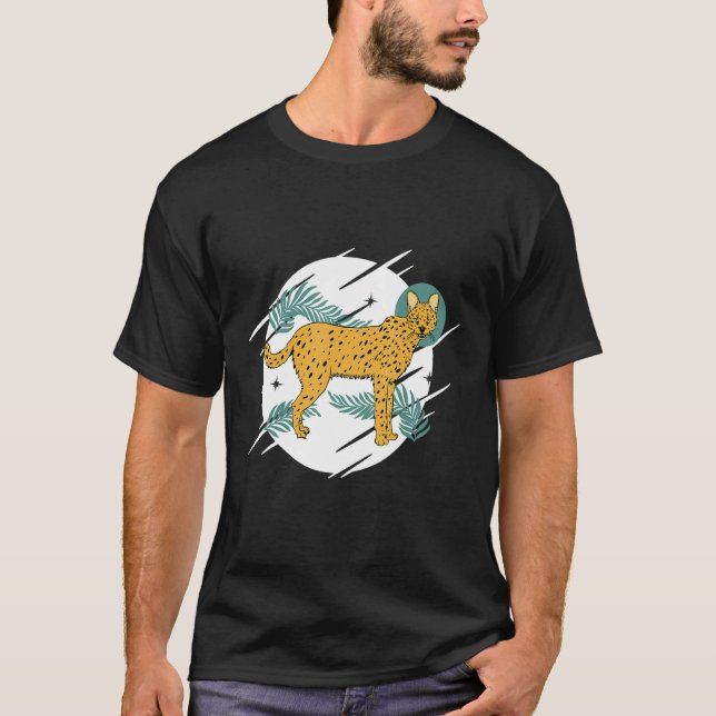 Camiseta Gato sirviente de la naturaleza (Anverso)