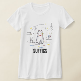 Camiseta Gato Solemn | SUFICIENTES