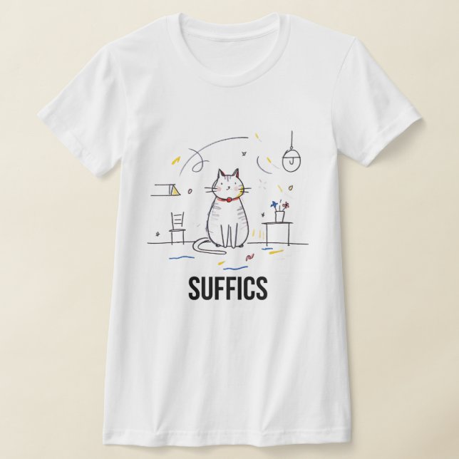 Camiseta Gato Solemn | SUFICIENTES (Distribución)