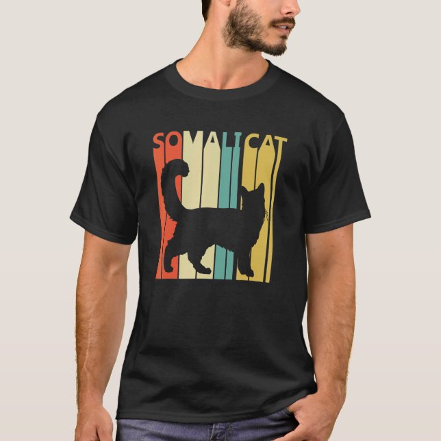Camiseta Gato Somalí Adorable (Anverso)
