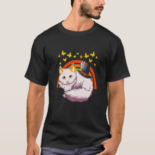 Camiseta Gato sombrero peregrino Día de Acción de Gracias G
