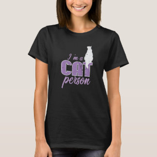 Camiseta Gato Soy una persona de gatos