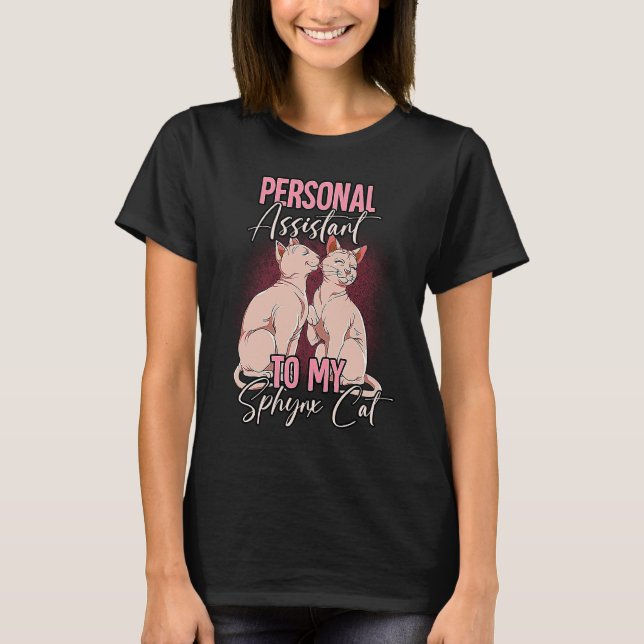 Camiseta Gato Sphynx  11 (Anverso)