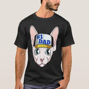 Camiseta Gato Sphynx 1 Papá Día del Padre
