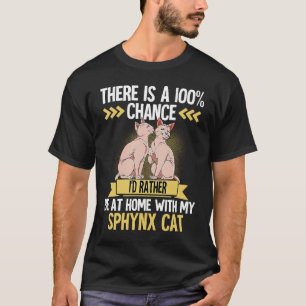 Camiseta Gato Sphynx  2