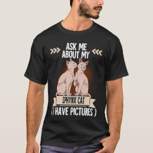 Camiseta Gato Sphynx  7