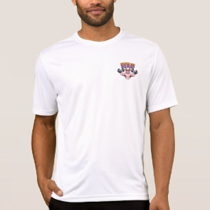 Camiseta Gato Sphynx Compañero de Gimnasio Musculoso de Dib