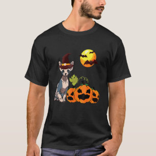 Camiseta Gato Sphynx de Halloween para gato sin pelo
