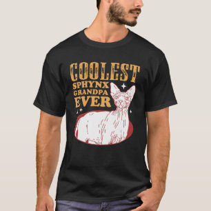 Camiseta Gato Sphynx Gato Abuelo Hairless Cat Dueño Sfinx G