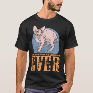 Camiseta Gato Sphynx Gato Abuelo Hairless Cat Dueño Sfinx G